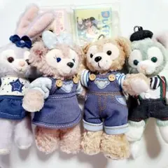 ダッフィー&フレンズ デニムシリーズ シェリーメイ ジェラトーニ ステラルー