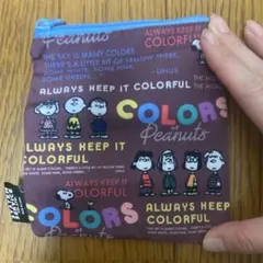 Peanuts キャラクター　ポーチ