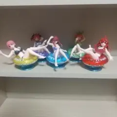 五等分の花嫁　Aqua Float Girls フィギュア　5個セット