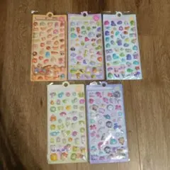 ボンボンドロップシール　5枚