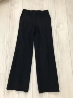 ストレートパンツ　ストライプ