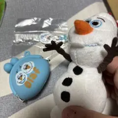 3点オラフ ぬいぐるみ コインケース セット