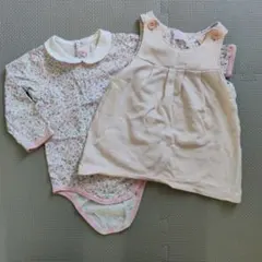 MIKI HOUSE ベビー服 セット ワンピース ロンパース