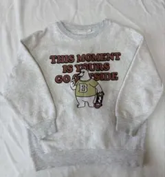 しまむら SEEROOTS トレーナー 130サイズ グレー