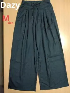 ■値下げしました■☆美品☆Dazy ブラック ワイドパンツ M