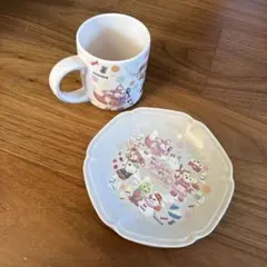 ダッフィー シークレットオブスノーウィーディ スーベニア カップ プレート