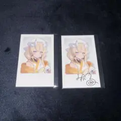 にじさんじ 今宵、××と夢を見る。 チェキ 蝸堂みかる よいゆめ