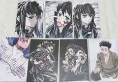 最安値☆鬼滅の刃 全集中展 ポストカード 刀鍛冶の里 柱稽古 時透無一郎 玄弥
