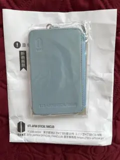 BTS ファンクラブ 会員証ケース ライトブルー　2019年