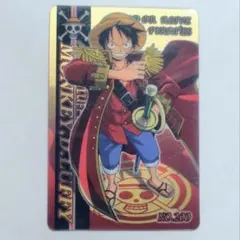 ワンピース カードダス モンキー・D・ルフィ No.200 ワンピース カードゲーム モンキー・D・ルフィ NO.200 - メルカリ