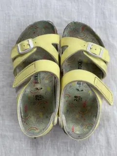 BIRKENSTOCK イエロー サンダル 28