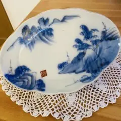 古伊万里　染付器