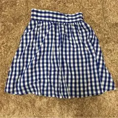 ギンガムチェック スカート