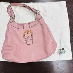 COACH SOHOコーチ ソーホー ハンドバッグ Y2K 肩掛け ピンク 革