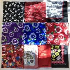 まとめ売り 10枚 vintage ビンテージ バンダナ USA