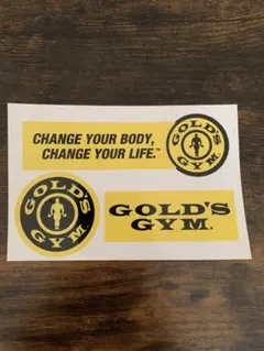 GOLD'S GYM ロゴステッカーセット