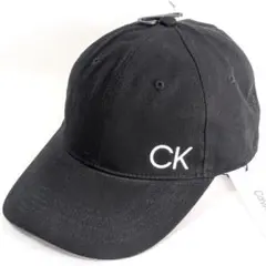 Calvin Klein キャップ ブラック 帽子 ロゴ おしゃれ ワンポイント