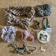 ヘアゴム ヘアバンド クリップ 等 12点 セット