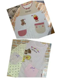 Suzy's Zoo エプロン　2枚セット