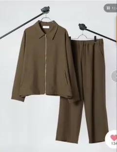 Nylaus セットアップ　ジップジャケット& テーパードパンツのサムネイル