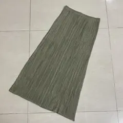 PLEATS PLEASE プリーツプリーズ　スカート　2 薄緑系　イッセイミヤのサムネイル