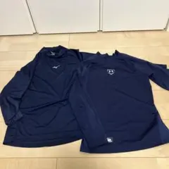 ミズノ アンダーアーマー 長袖アンダーシャツ 2枚セット150