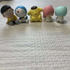 サンリオ ドラえもん すやすやフレンド フィギュア 5種セット