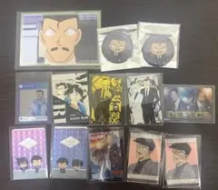 b*7様 名探偵コナン　毛利小五郎　毛利蘭　妃英理　ポストカード　ダイカットステ