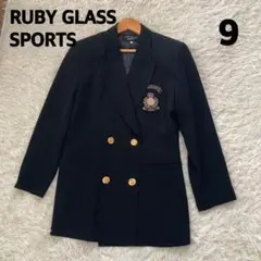 RUBY GLASS SPORTS 金ボタン　テーラードジャケット サイズ9