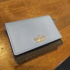 kate spade NEW YORK カードケース キーリング付 バイカラー