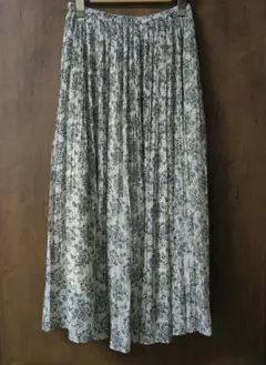 S ユニクロC シフォンプリーツスカート