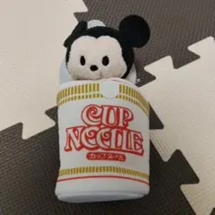 カップヌードルin ディズニーツムツムミッキーマウスぬいぐるみ
