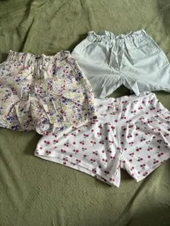 ユニクロ ハーフパンツ 110〜120cm 3点セット