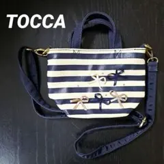 TOCCA トッカ スワロリボン ストライプ ポシェットのサムネイル