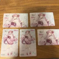 初音ミク　マジカルミライ2026　スピリテイル　配布　クリアカード　桜ミク
