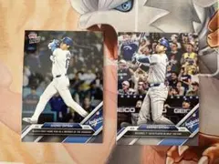 【topps NOW】大谷翔平 ドジャース移籍1号 50号セット