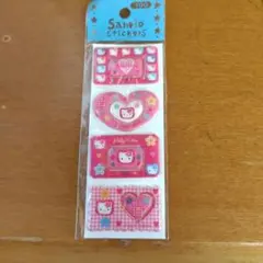 y*4様 サンリオ　キティ　シール　レア　平成　レトロ
