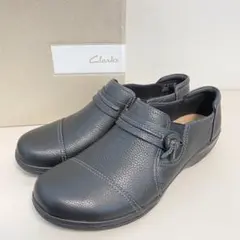 【新品】クラークス Cheyn Madi スリッポン レザーシューズ 26.0のサムネイル