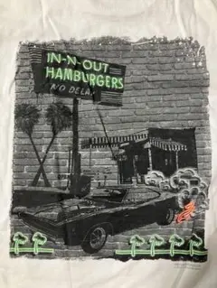 In-N-Out Hamburgers Tシャツ Mサイズ 古着