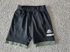 adidas キッズ ハーフパンツ ブラック アディダス 120 チャック