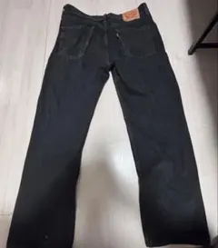 美品 Levi's リーバイス 565 ブラックデニム W34 L32