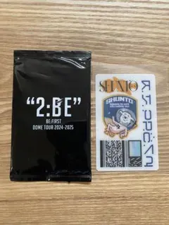 【未使用】BE:FIRST SHUNTO 2BE クリアカードセット