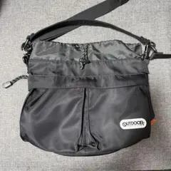 最終価格】OUTDOOR PRODUCTS 巾着ショルダーバッグ黒マザーバック 