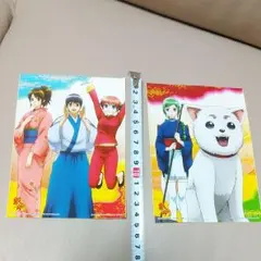 銀魂　ビッグ　ステッカー　2枚セット