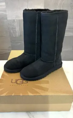 マキ⭐︎様専用　UGG ブラック クラシックトールムートンブーツ　サイズ6