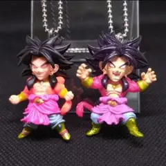 126 ドラゴンボールUDM キーホルダー 超サイヤ人4 ブロリーセット