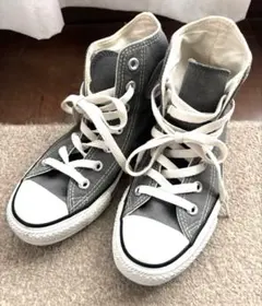 Converse All Star ハイカット スニーカー グレー23.5cm