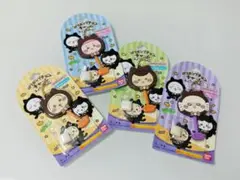 ちいかわ　ロリポップチョコチャーム みんなで黒猫　4個セット