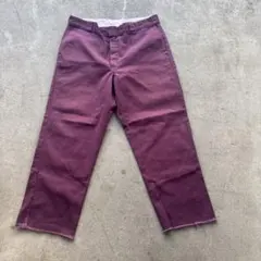 ☠*️様 ディッキーズ 874チノパン 38x32 バーガンディ