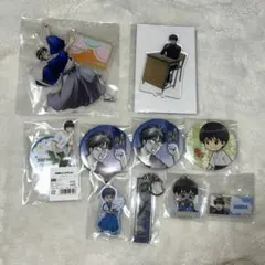 銀魂　志村新八　アクスタ、缶バッジ、キーホルダー10点セット